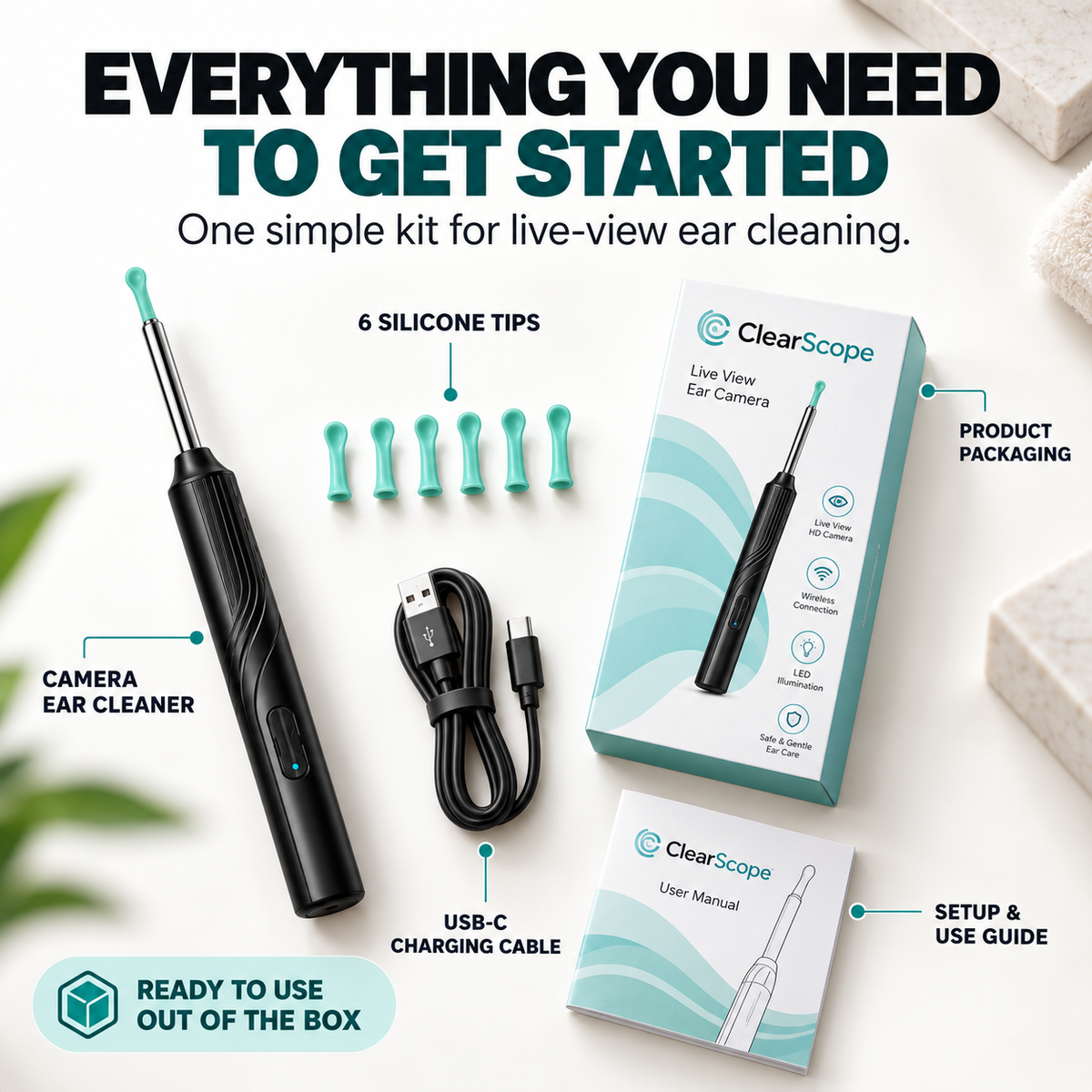 ClearScope™ Ear Camera